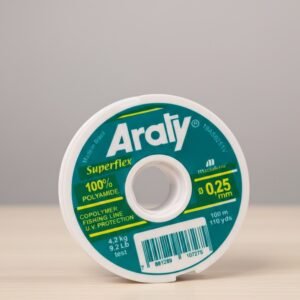 Hilo Nylon Cordel De Pescar 0.25mm 100m Araty