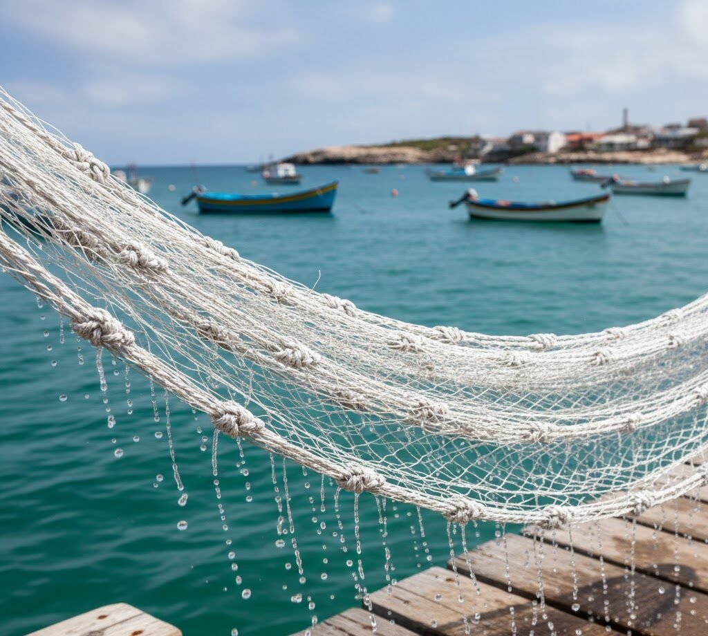 Malla para pescar